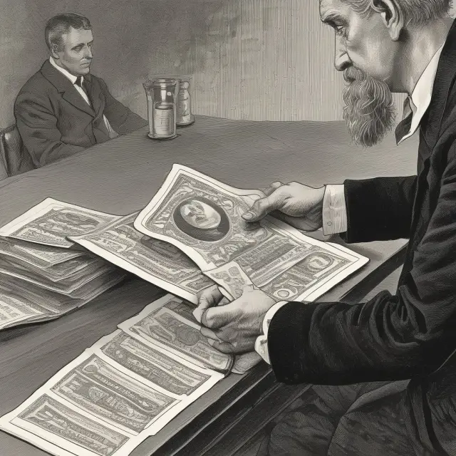 An image of a person drawing a wild card from a deck of Treasury bond cards, emphasizing the potential for unexpected gains or losses when delaying settlement in Treasury bond futures trading