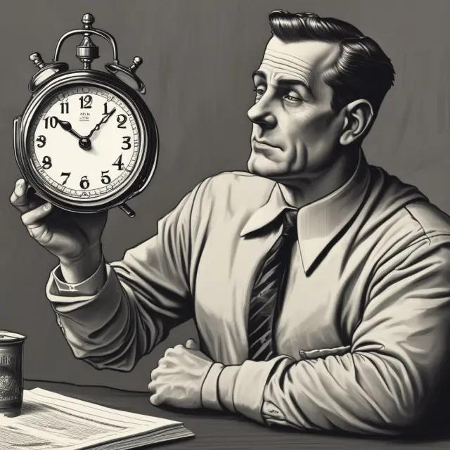 CBOT trader with clock considering wild card option for Treasury bond delivery