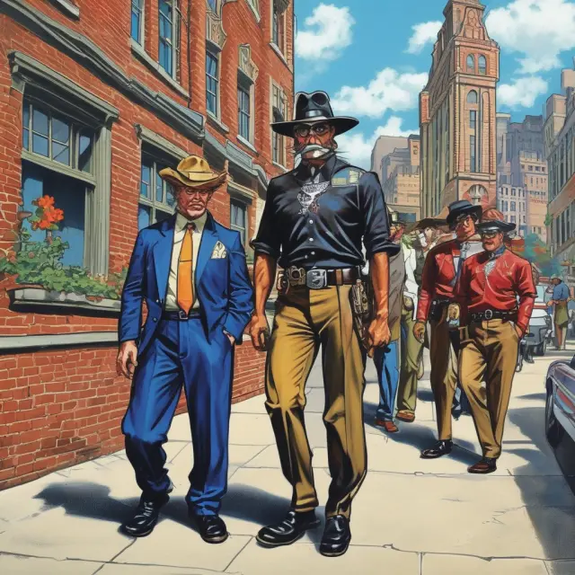 An image of the SEC transforming a lone cowboy (Wildcatter) into a team of collaborative regulators, symbolizing enhanced transparency and international cooperation.