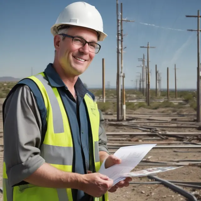 William Cavanaugh III as a mythical phoenix, surrounded by merging electric utility logos, forming the Progress Energy logo