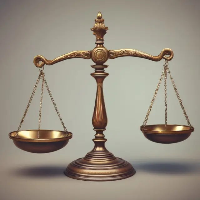 An image of a balance scale with weights representing extreme data points, balanced by their non-extreme counterparts