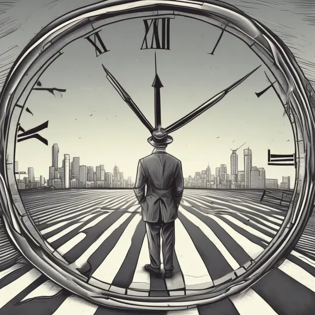Trader pondering closing or rolling out positions during the witching hour of options expiry