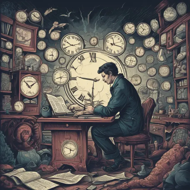 Trader managing risks during the volatile witching hour period