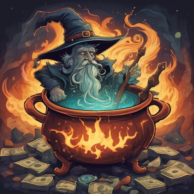 A magical witch