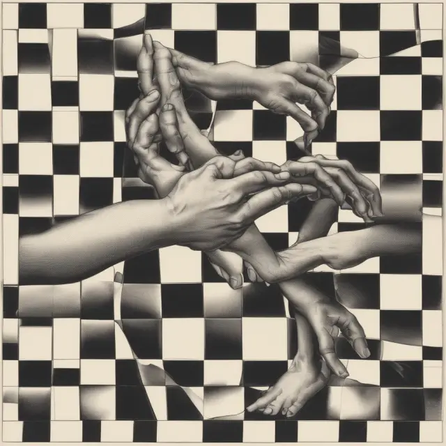 A hand symbolizing Joint Tenancy clasping another hand illustrating Tenancy In Common, emphasizing the shared ownership of property types with different survivorship benefits.
