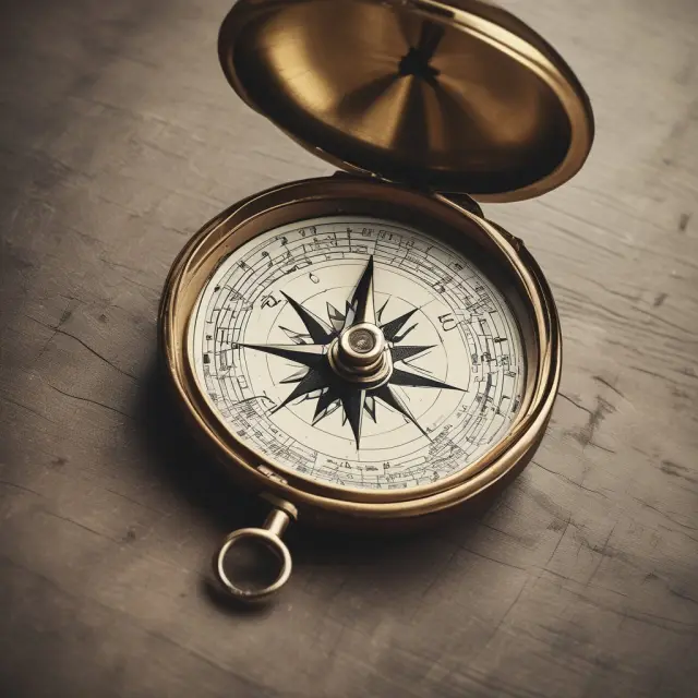 A financial advisor holding a compass, leading the way through complex estate planning terrain