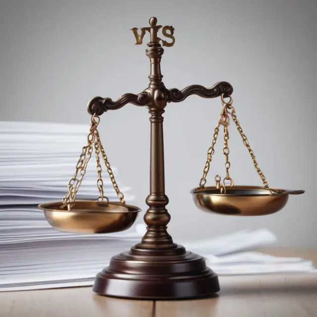 Guardians standing before a balance scale, symbolizing IRS compliance programs ensuring accurate withholding