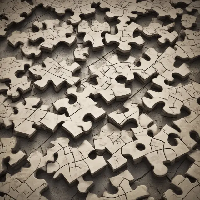 A jigsaw puzzle depicting various filing statuses and dependents coming together to form a complete withholding allowance configuration
