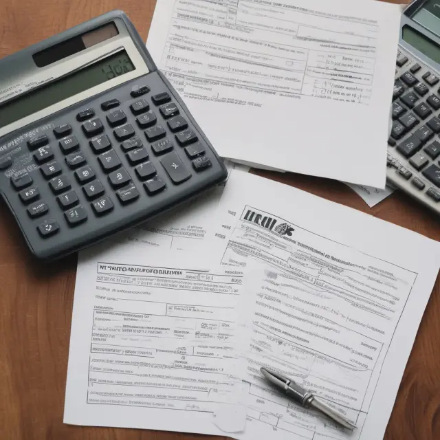 A person using an IRS Withholding Calculator and Form W-4, ensuring proper balance between tax payments and filing status