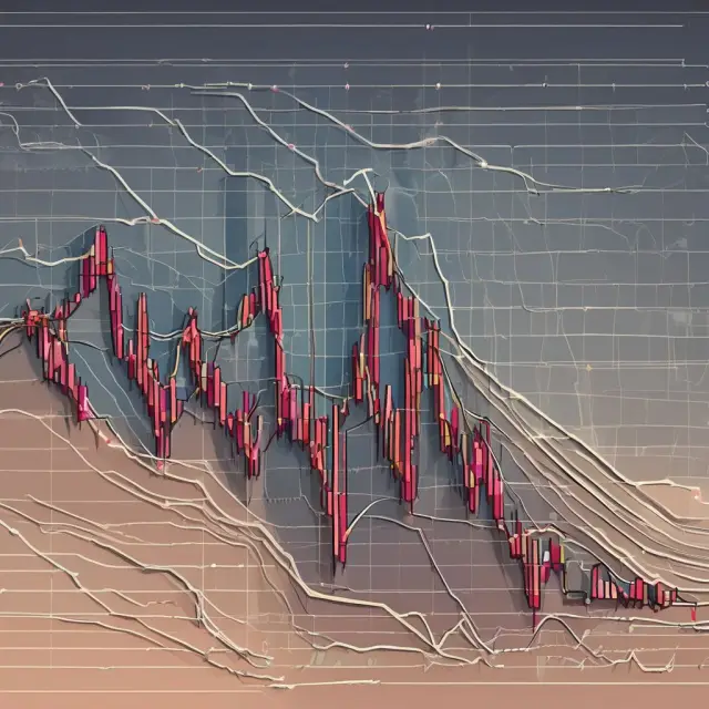 Visualization of Wolfe Waves with support and resistance lines defining channels