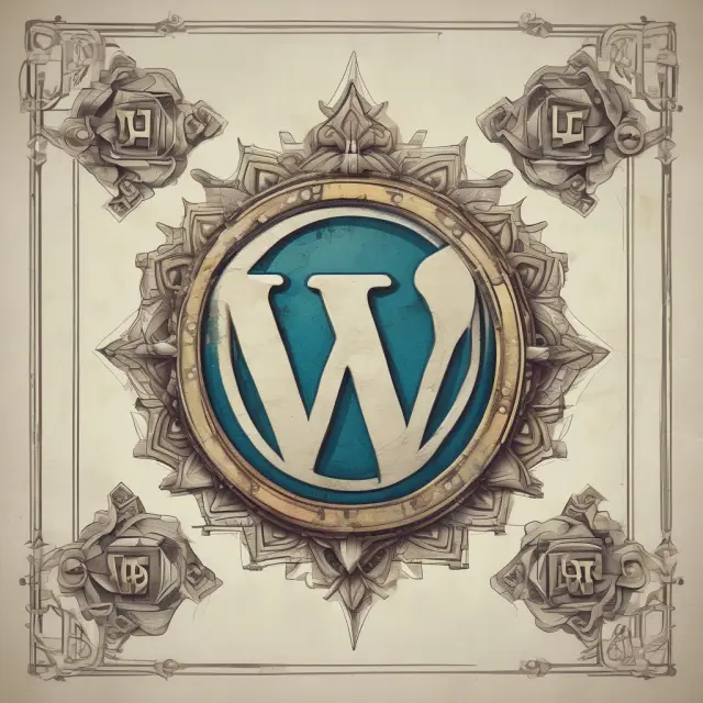 An image of WordPress as an expansive canvas painted with various plugins, symbolizing its flexibility and customizability for institutional investor applications