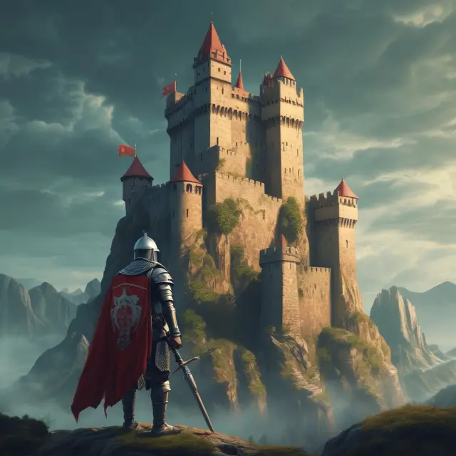 A strong castle guards WordPress website security against hacking threats like malware dragons and SQL injection trolls.