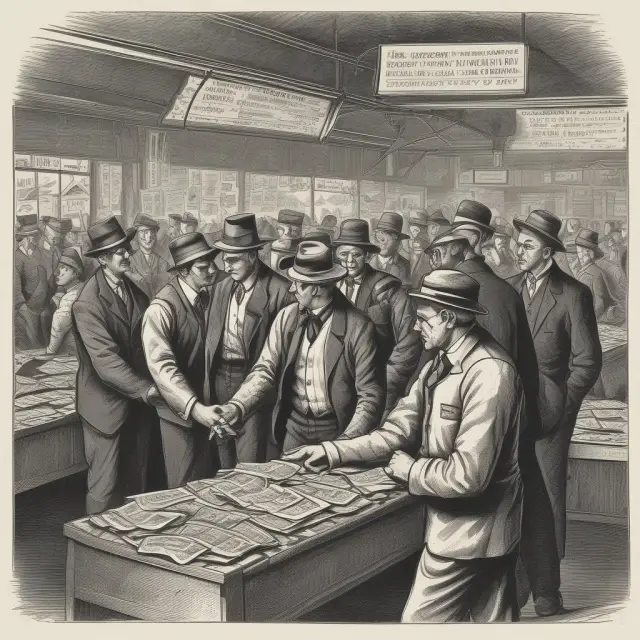 Dealers negotiating at a municipal bond marketplace, using workable indicators for price flexibility