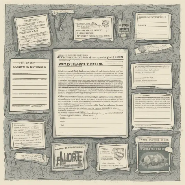 A person on a quest, collecting documents, navigating through eligibility criteria, and submitting an application to receive Working Tax Credits