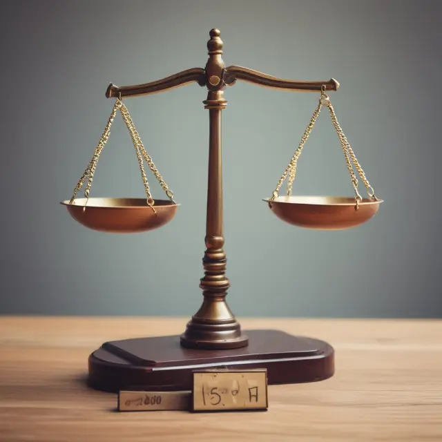 Justice scales with Fair Housing Act logo balanced between a house and a hand denying entry, representing mortgage lending discrimination prevention