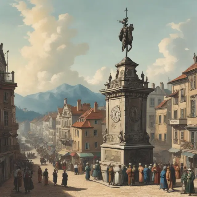 A market maker, depicted as a weathervane, setting prices in a dynamic and unpredictable workout market