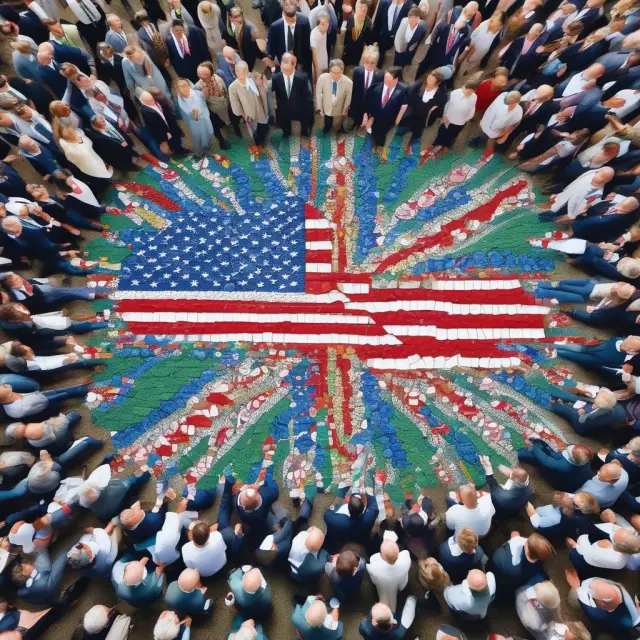 A collage of board members representing diverse countries, working together to shape the future of financial markets at the World Federation of Exchanges.