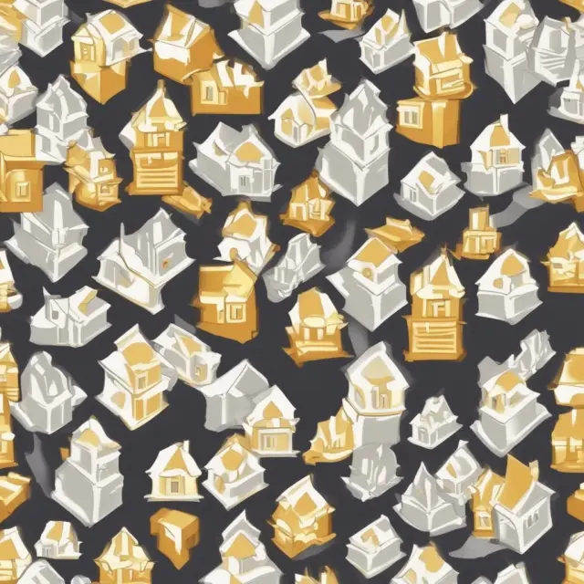 A golden scale weighs the advantages and disadvantages for sellers offering wrap-around loans, symbolizing careful evaluation of potential risks and rewards.