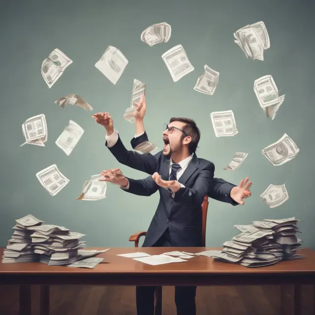 Options trader managing multiple strike prices while juggling call and put contracts