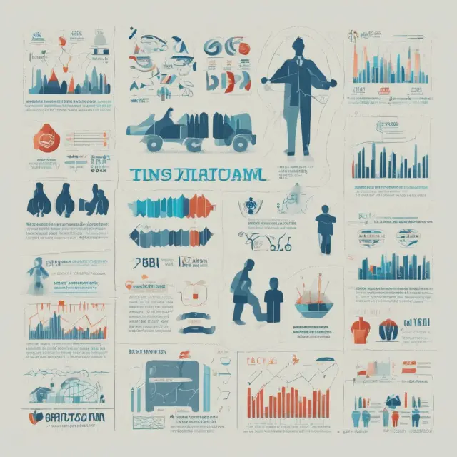 Visualization of economic conditions, competition, demographic changes, and regulatory issues influencing written premiums for insurance companies.