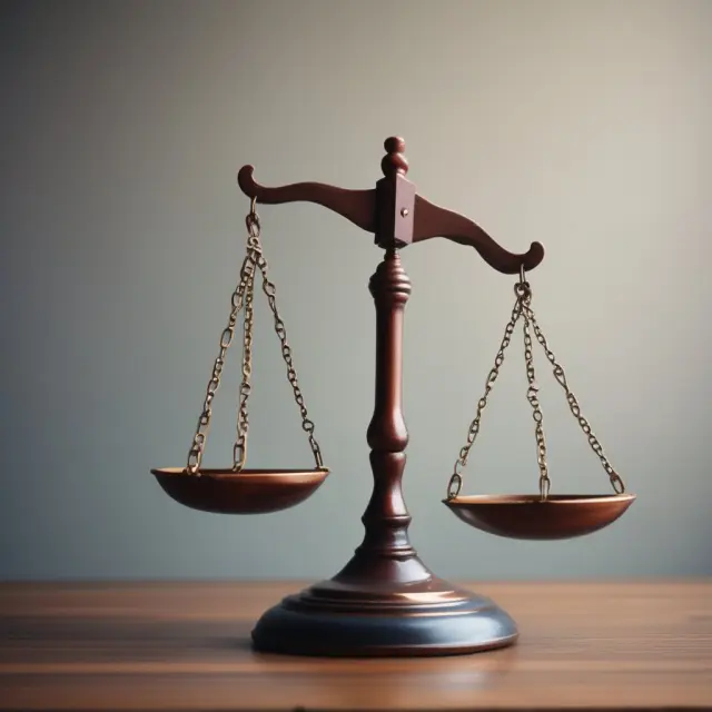 A set of scales with the 