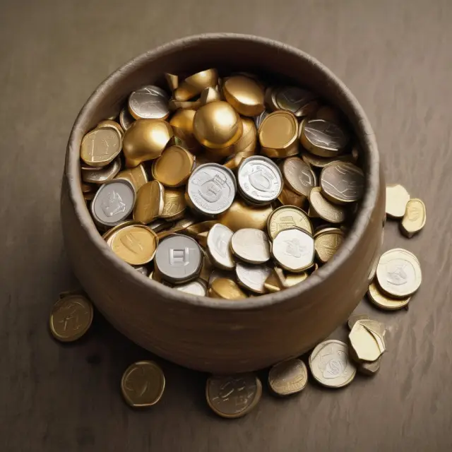 Golden keys symbolize retirement savings pooled together, unlocking diverse investment opportunities with Y-shares.