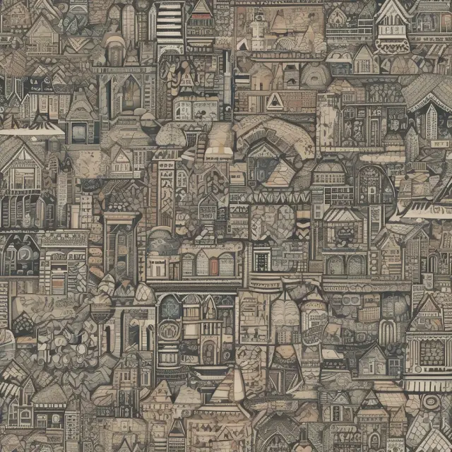 Five intricately woven carpets, symbolizing financial, tech, retail, healthcare, and nonprofit sectors, with each carpet showcasing distinct bonus structures