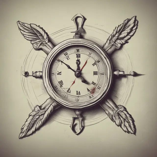 Aging clock hands symbolizing increasing YRT premiums based on the insured