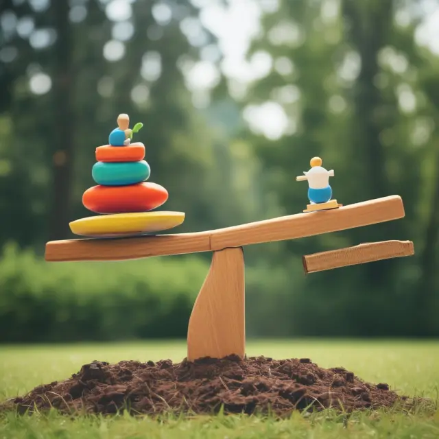 See-saw illustrating Yearly Renewable Term (YRT) and Level Term life insurance policies contrasting premium changes