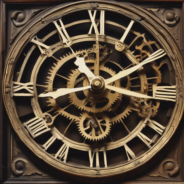 An aged clock with rotating gears representing the renewal process for Yearly Renewable Terms, highlighting the importance of budgeting and adaptability.