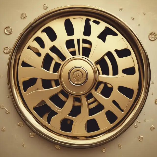 A golden reel with earnings flowing into it shapes a person