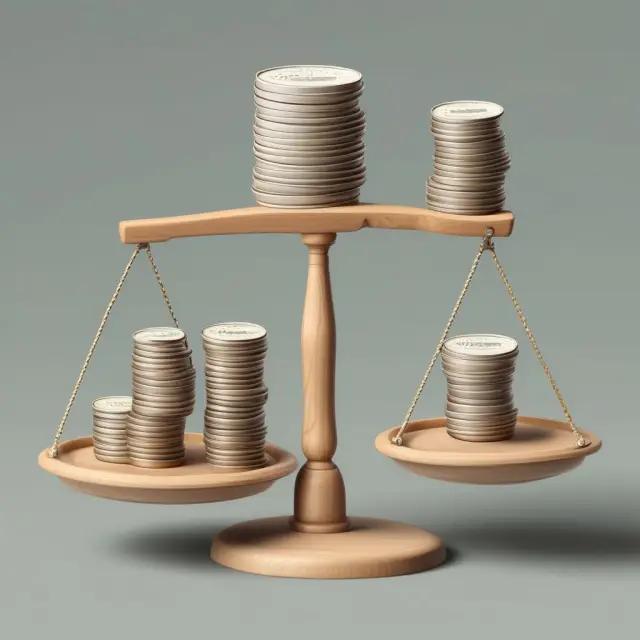 Image of a scale balancing an elderly person