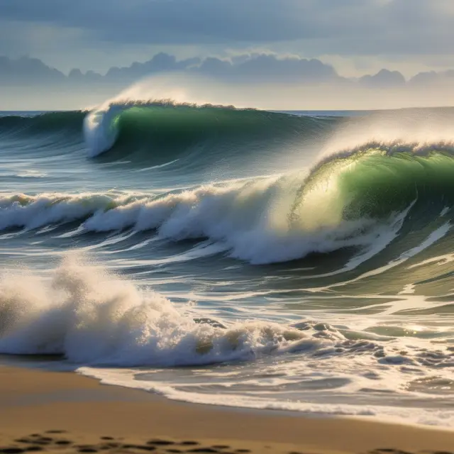 Golden waves of the Nikkei Index surrounded by ebbing and flowing currency tides, symbolizing yen ETFs
