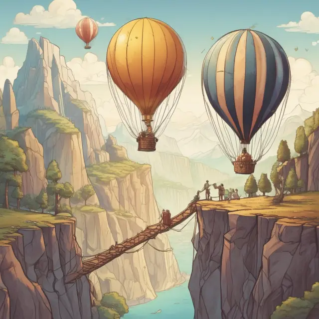Lender navigates yield maintenance premiums (golden key), balloon payments (cliffs), and defeasance provisions (bridges) in the complex realm of prepayment penalties