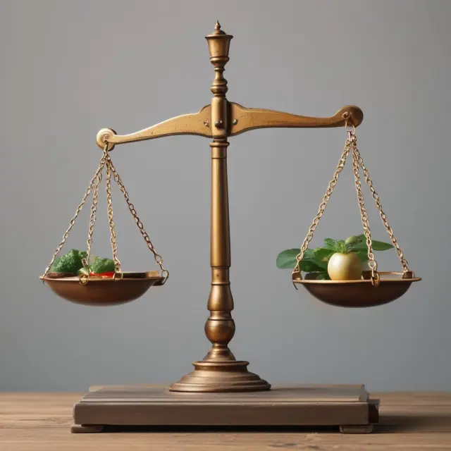 An image of a scale balancing the advantages and disadvantages of yield maintenance premiums for borrowers and lenders.