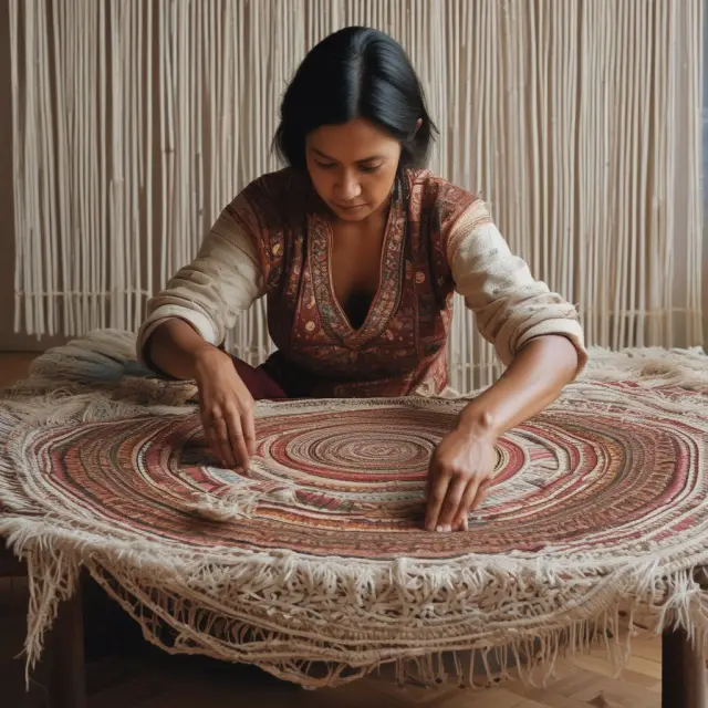 An artisan weaves a complex tapestry of various bond symbols, symbolizing the factors to consider before engaging in a yield pickup strategy.