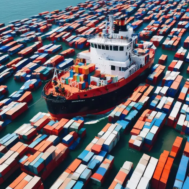 Tugboat maneuvering through an ocean of documents: Bills of Lading, Contracts of Affreightment, and Marine Insurance Policies symbolizing their significance in maritime commerce
