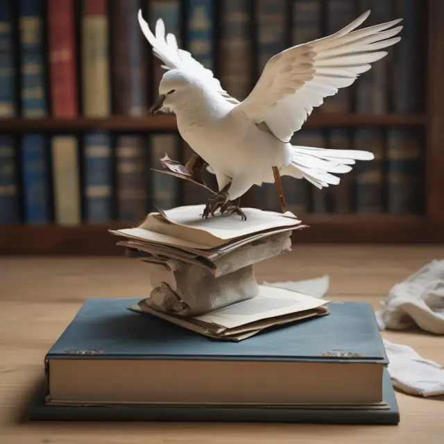 York Antwerp Rules evolving with the sea: Time capsule, historical maritime rules, dove, ever-evolving sea.