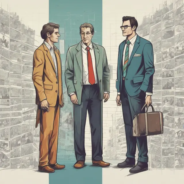 Image of two intertwined timelines representing historical yuppies and modern-tech yuppies, emphasizing their shared core values and evolution