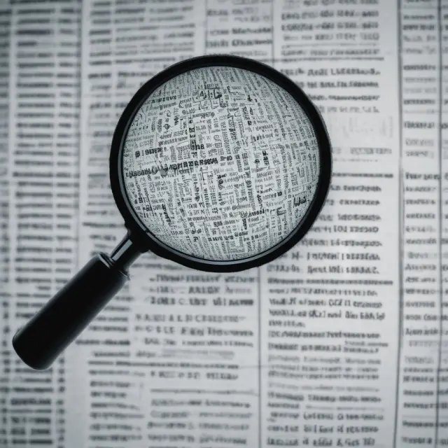 An image of an artificial intelligence magnifying glass meticulously scanning stock market data using the Zacks Stock Screener