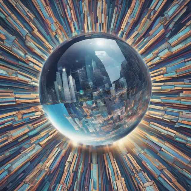 A crystal ball filled with industry data displaying the Zacks Industry Rank, highlighting top-performing sectors