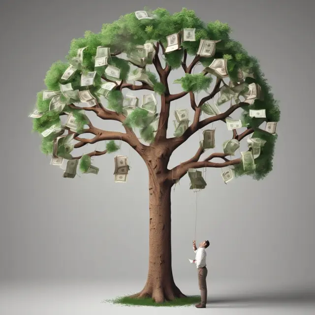 Centralized master account overseeing a tree of zero balance subaccounts, illustrating improved cash flow management and efficiency for institutional investors