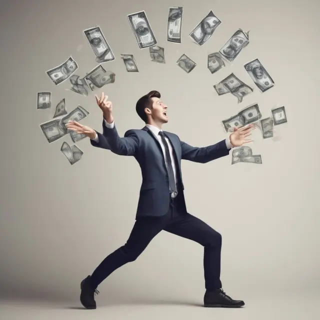 A person deftly juggles multiple credit cards while maintaining a positive payment history