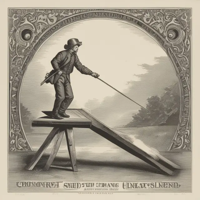 A zero-coupon bond on a teeter-totter seesaw, symbolizing how interest rate changes impact its value.