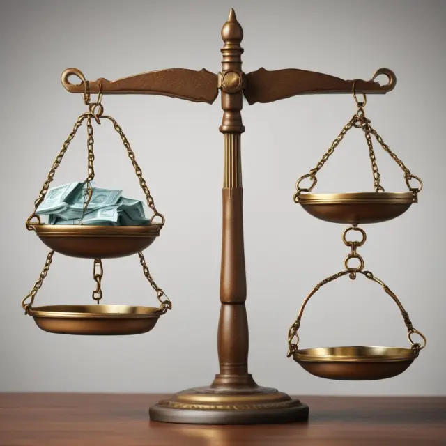 A set of scales with Zero-Coupon Bonds on one side representing capital appreciation and interest rate risk, while Regular Bonds symbolize predictable income and stability.