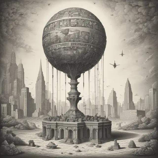 An image of scales balanced by a zero, symbolizing zero-cost investing with collateral and investment balancing.