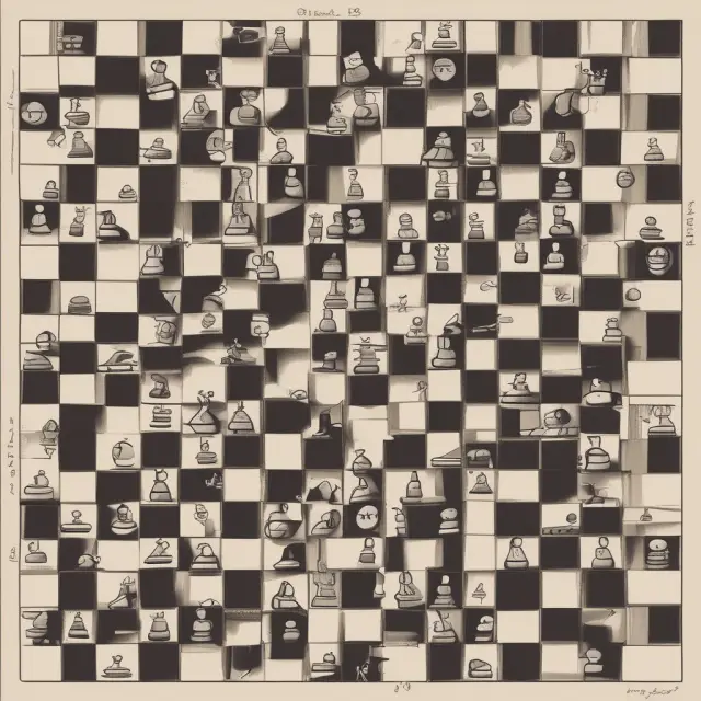 Zero-One Integer Programming - Binary decisions represented by black and white pieces on a chessboard
