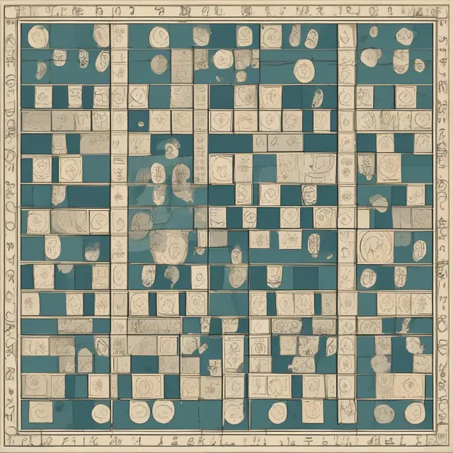 Stars representing binary decisions, aligning on a chessboard, symbolizing zero-one integer programming solutions