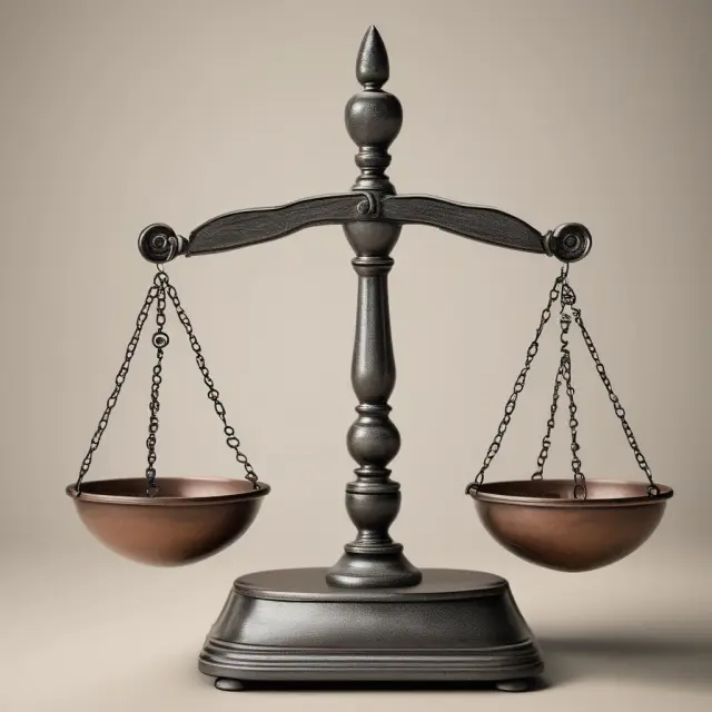 An image of a balance scale with columns A and B displaying the totals of debits and credits, respectively, and both sides balancing at zero to represent accurate bookkeeping.