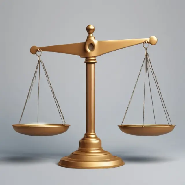 Scales with one pan representing advantages and the other disadvantages of zero-proof bookkeeping